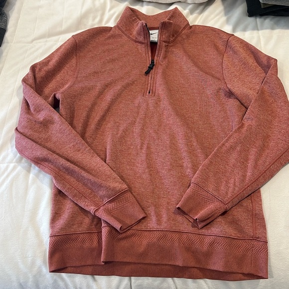 MENS NIKE HALF ZIP LONG SLEEVE Sweatshirt , small - Picture 2 of 5